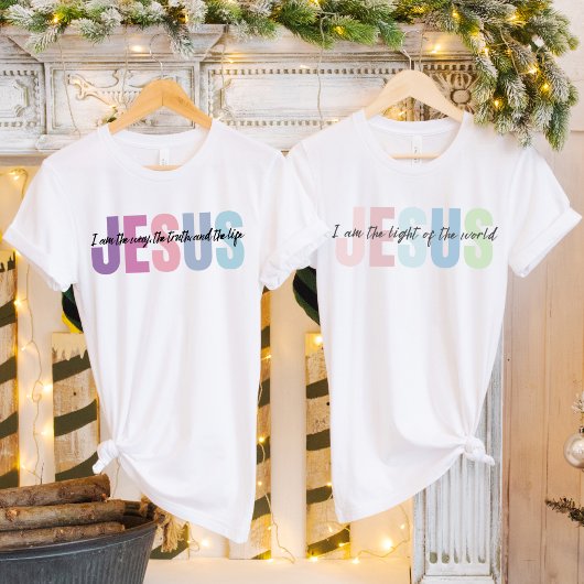 Spiritueel, Katholiek, Motivatie, Boodschap, Relig T-shirt