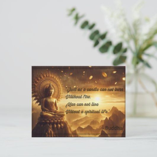 Spiritueel leven Briefkaart (Staand voorkant)