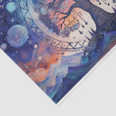 Spiritueel leven, Universele Boom des Levens Tissuepapier (Detail)