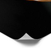 Spiritueel licht in de aangestoken handen poster (Hoek)