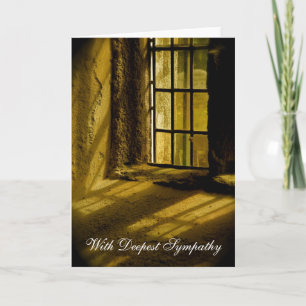 Spiritueel licht   Met diep medeleven Kaart