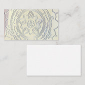 Spiritueel licht Reiki Life Coach visitekaartje (Voorkant / Achterkant)