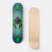 Spiritueel magisch skateboard - Gepersonaliseerd (Voorkant)