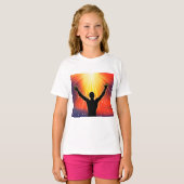 Spiritueel Man Girls T-Shirt (Voorkant volledig)