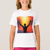 Spiritueel Man Girls T-Shirt (Voorkant)