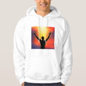 Spiritueel Man Mannen Hoodie (Voorkant)