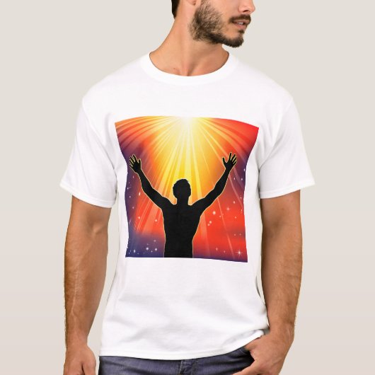 Spiritueel Man Mannen T-Shirt (Voorkant)