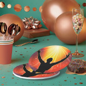 Spiritueel Man Papier Borden Papieren Bordje