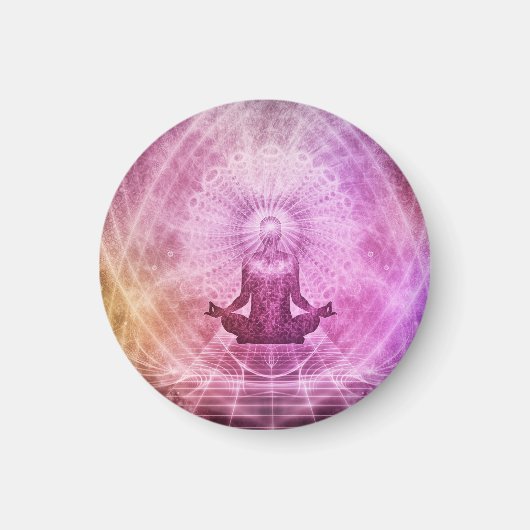 Spiritueel Mandala Magneet (Voorkant)