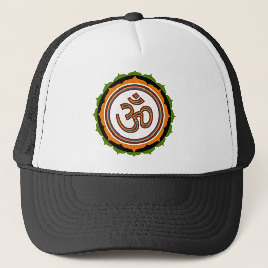 Spiritueel om Lotus Design Trucker Pet (Voorkant)