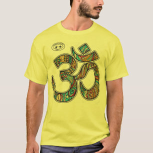 Spiritueel OM Symbool Geel T-shirt