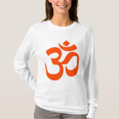 Spiritueel Om-symbool T-shirt (Voorkant)