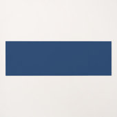 Spiritueel Oog van Horus Blauw Wit Patterned Yogamat (Achterkant (horizontaal))