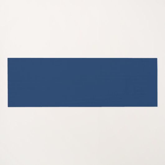 Spiritueel Oog van Horus Blauw Wit Patterned Yogamat (Achterkant (horizontaal))