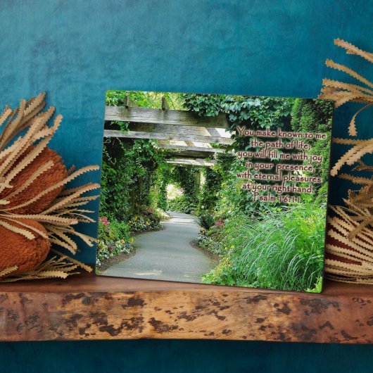 Spiritueel pad Inspirerend plaque Fotoplaat (Zijkant)