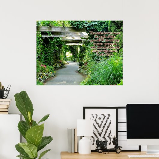 Spiritueel pad Inspirerend Poster (Thuiskantoor)