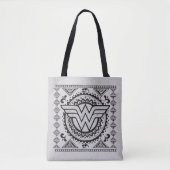Spiritueel proefontwerp voor vrouwen tote bag (Voorkant)
