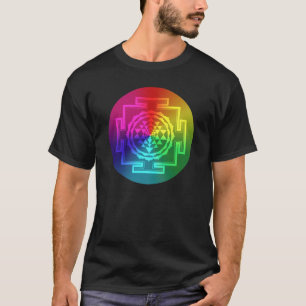 Spiritueel Sri Lanka - Regenboog T-shirt