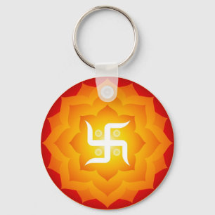 Spiritueel Swastika Sleutelhanger