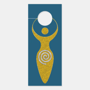 Spiritueel Symbool - Godin Van Aarde Gaya 1 Vlam Deurhanger