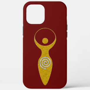 Spiritueel symbool - godin van Earth Gaya 1 Flamel Case-Mate iPhone Case