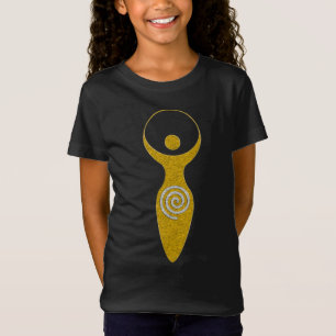 Spiritueel symbool - godin van Earth Gaya 1 Flamel T-shirt