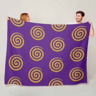 Spiritueel Symbool - Spiraal van Energie 1 Fleece Deken
