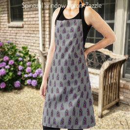 Spiritueel venster schort