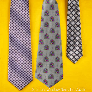 Spiritueel venster stropdas