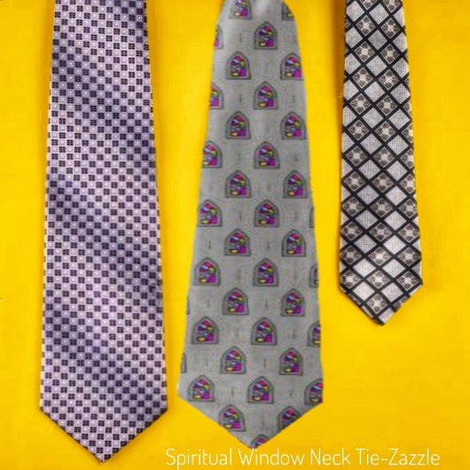 Spiritueel venster stropdas
