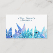 Spiritueel visitekaartje van de Verspreide Blauwe  (Voorkant)