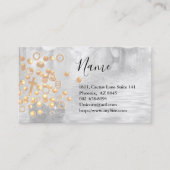 Spiritueel Visitekaartje voor goud en wings (Voorkant)