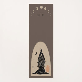 Spiritueel Vrouw Magisch Lichaam Esoterisch Yoga Yogamat