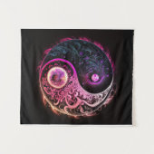 Spiritueel Yin en Yang Oriental Chinese Symbool Wandkleed (Voorkant (horizontaal))