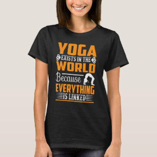 Spiritueel Yoga Clothing Cool Teach Design T-shirt