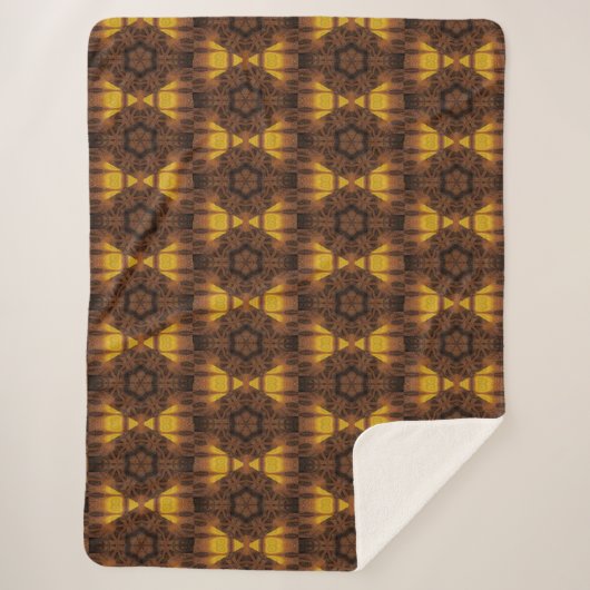 Spiritueel zonneschijn 30 sherpa deken (Voorkant)