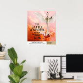 Spiritueel zwaard en draak poster (Thuiskantoor)