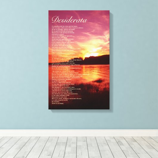 Spirituele Afbeeldingen Canvas Afdruk (Insitu (Houten vloer))