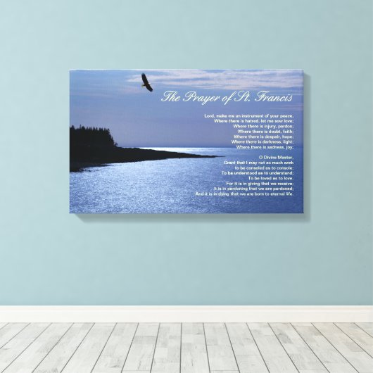 Spirituele Afbeeldingen Canvas Afdruk (Insitu (Houten vloer))