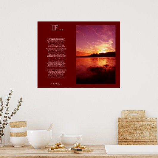 Spirituele Afbeeldingen Poster (Keuken)