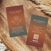 Spirituele/Alternatieve Wellness Healing Celestial Visitekaartje