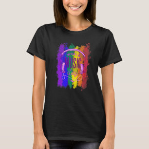 Spirituele anarchie Gothic Moon Phases Mystic Tatt T-shirt