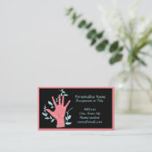 Spirituele asstrologie Zodiac Horoscope Visitekaartje (Staand voorkant)