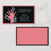 Spirituele asstrologie Zodiac Horoscope Visitekaartje (Voorkant / Achterkant)