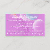 Spirituele ballonnen voor de verwarming van piekko visitekaartje (Achterkant)