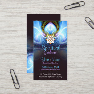 Spirituele Begeleiding Holistische Energie Zakelij Visitekaartje