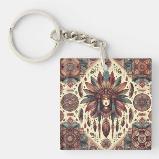 Spirituele Begeleiding Sleutelhanger (Voorkant)