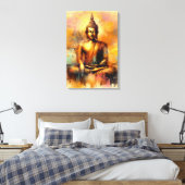 Spirituele Boeddha Canvas Afdruk (Insitu (Slaapkamer))
