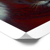 spirituele Boeddha en olifant Poster (Hoek)