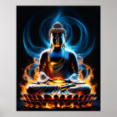 Spirituele Boeddha Poster (Voorkant)